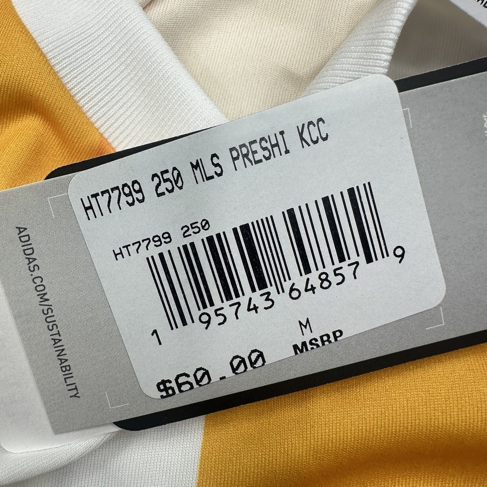 Toronto FC Soccer Jersey Size Medium Yellow Kick Childhood Cancer MLS - Picture 10 of 11